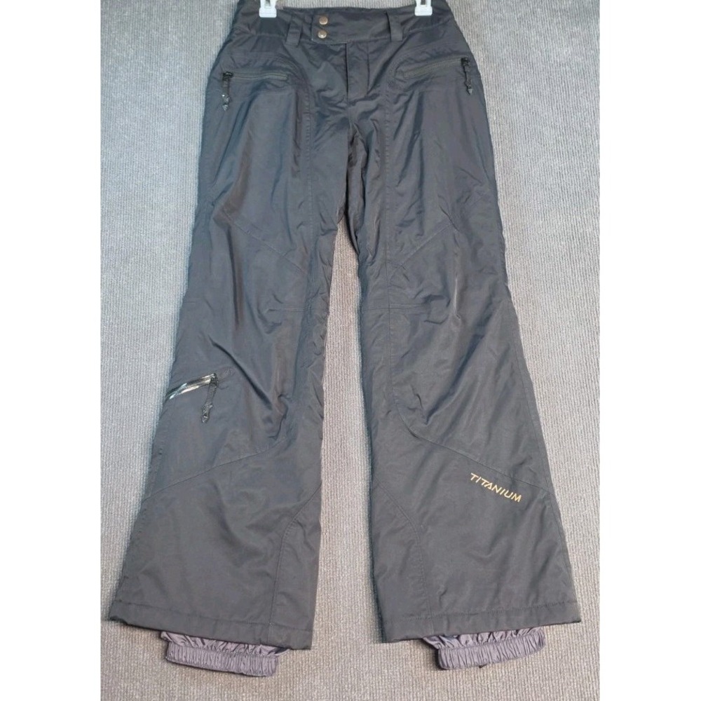 Columbia Titanium Snowboard Pants Women's XS Black Omni-Tech Waterproof Snowpant